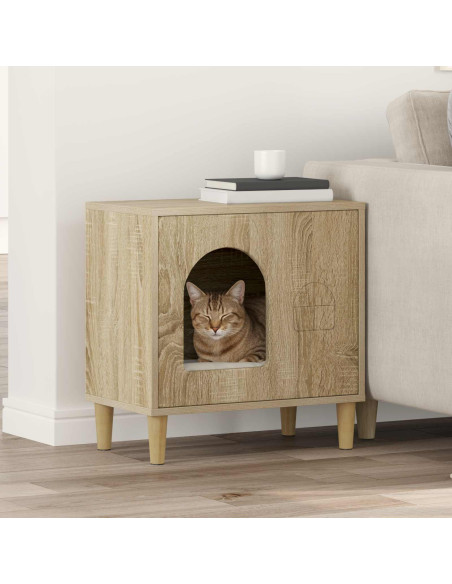 Casa per Gatti Sonoma 51 x 30 x 52 cm Legno multistrato