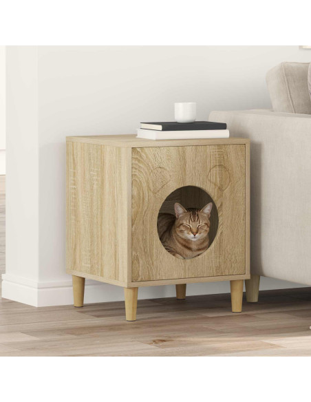 Casa per Gatti Sonoma 42,5 x 40 x 53 cm Legno multistrato