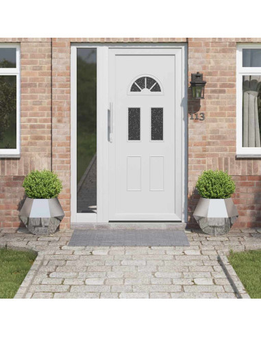 Fioriera 2 pcs Argento 50 x 50 x 40 cm Acciaio zincato