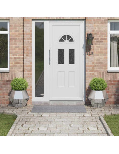 Fioriera 2 pcs Argento 50 x 50 x 40 cm Acciaio zincato 2