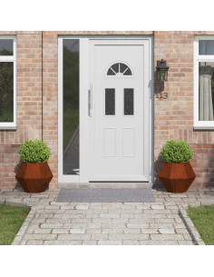 Fioriera 2 pcs Ruggine 50 x 50 x 40 cm