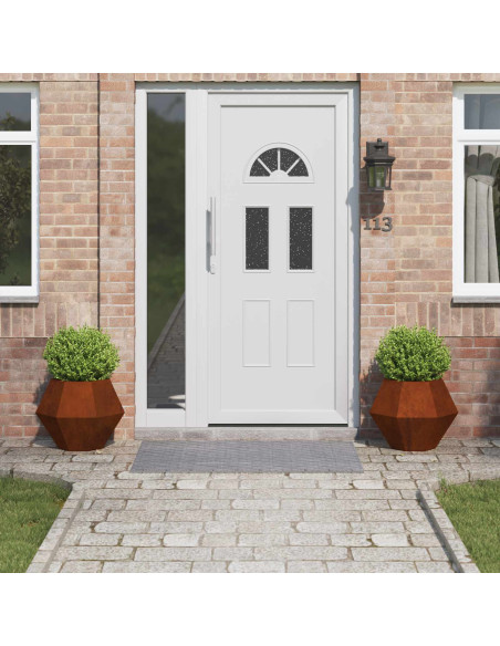 Fioriera 2 pcs Ruggine 50 x 50 x 40 cm