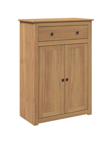 Scarpiera Panama 80x40x114 cm Legno Massello di Pino