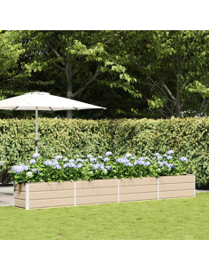 Fioriera Avorio 480 x 50 x 45 cm Acciaio zincato