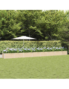 Fioriera Avorio 480 x 50 x 45 cm Acciaio zincato