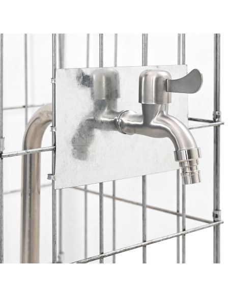 Rubinetto Gabion Argento 26 x 25 x 50 cm Acciaio inossidabile