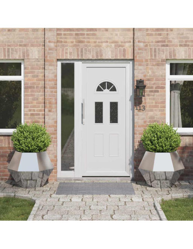 Fioriera 2 pcs Argento 75 x 75 x 60 cm Acciaio inossidabile