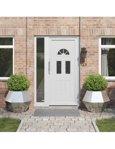 Fioriera 2 pcs Argento 75 x 75 x 60 cm Acciaio zincato