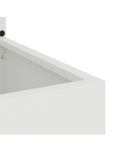 Schermo per privacy in giardino Floreale Bianco 50 x 140 cm