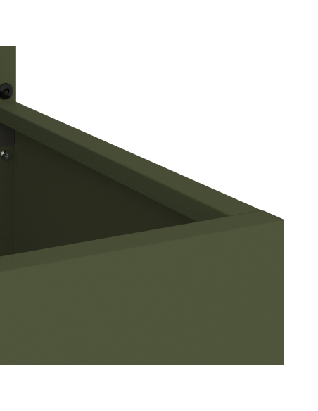 Schermo per privacy in giardino Oliver verde 50 x 140 cm