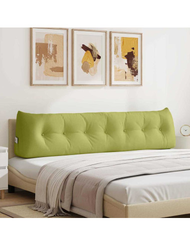 Cuscino per Schiena Verde chiaro 200 x 24 x 50 cm Tessuto