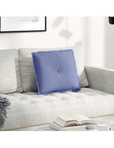 Cuscino per Schiena Blu jeans 50 x 19 x 45 cm Tessuto