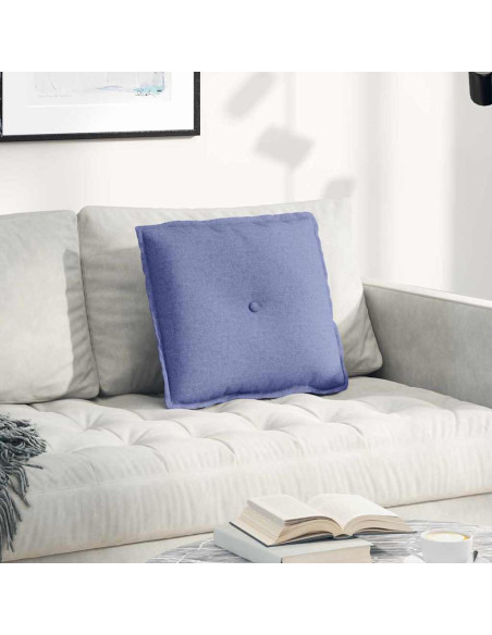 Cuscino per Schiena Blu jeans 50 x 19 x 45 cm Tessuto