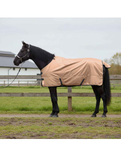 Coperta per Cavalli Cappuccino 165 cm Poliestere 2