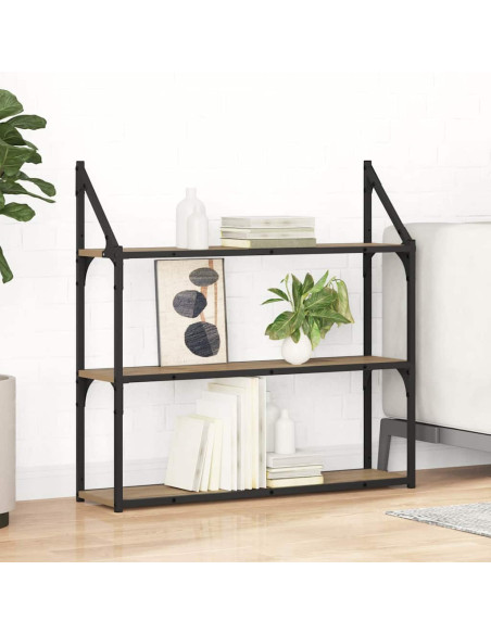 Scaffale da parete Rovere artigianale 80 x 21 x 78,5 cm