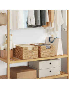 Cesti per Stoccaggio 2 pcs Naturale 35 x 25 x 17 cm