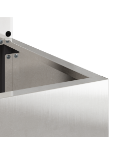 Schermo per privacy in giardino Traforo Argento 50 x 140 cm