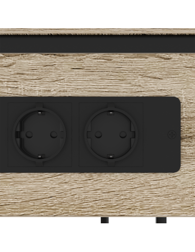 Armadio da Notte Rovere Sonoma 41 x 28 x 76 cm