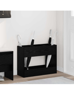 Supporto per Ombrellone Rovere Nero 65 x 24 x 50 cm