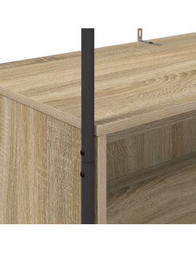 Stendibiancheria Rovere Marrone 100 x 44 x 160 cm