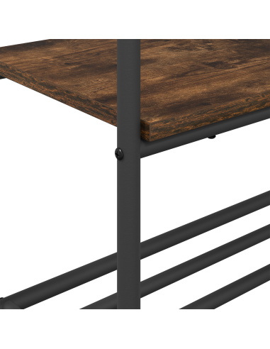 Stendibiancheria Rovere fumé 77 x 30 x 171 cm Legno multistrato