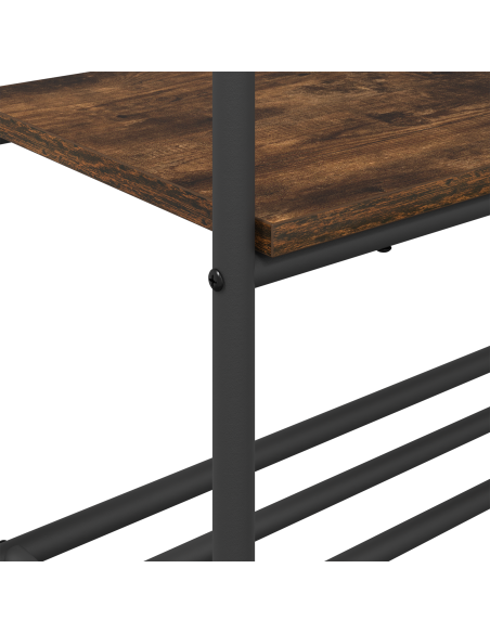 Stendibiancheria Rovere fumé 77 x 30 x 171 cm Legno multistrato