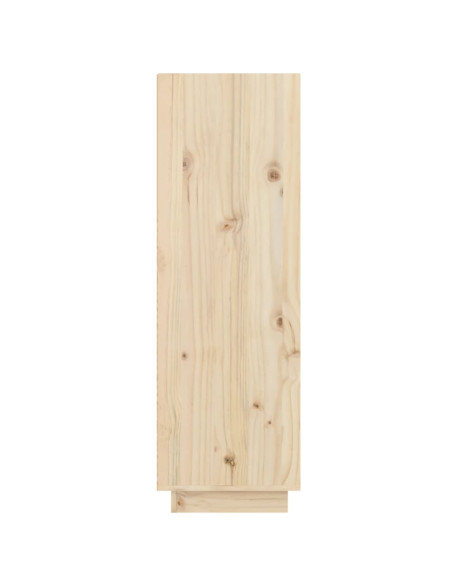 Scarpiera 60x34x105 cm in Legno Massello di Pino