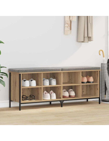 Mobile per scarpe Rovere artigianale 131 x 35 x 50 cm