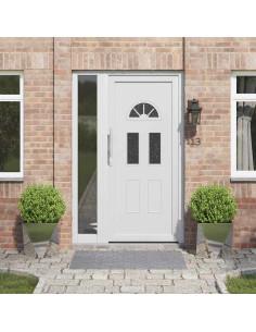 Fioriera 2 pcs Argento 40 x 40 x 40 cm Acciaio inossidabile