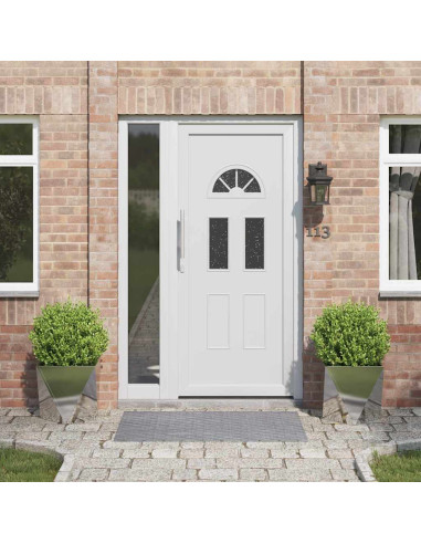 Fioriera 2 pcs Argento 40 x 40 x 40 cm Acciaio inossidabile