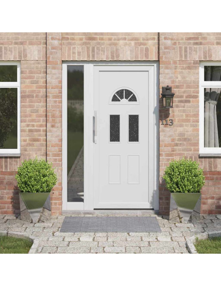 Fioriera 2 pcs Argento 40 x 40 x 40 cm Acciaio inossidabile