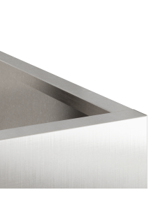 Vaso da giardino Acciaio inossidabile 50 x 32 x 40 cm