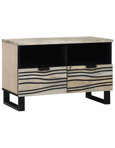 Unità TV con cassetto Bianco 70 x 33 x 46 cm Legno multistrato