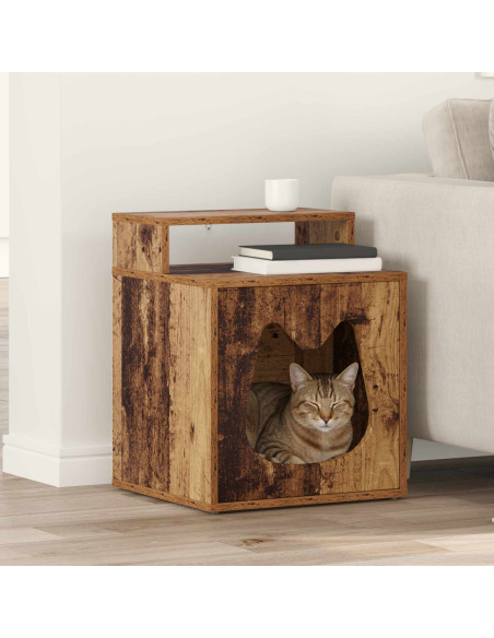 Casa per Gatti Legno vecchio 42,5 x 40 x 53,5 cm