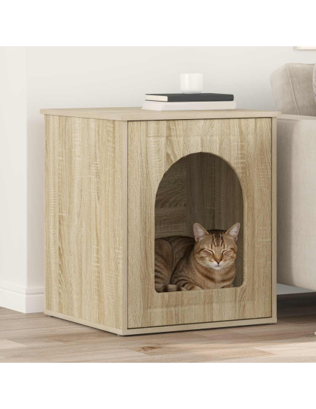 Casa per Gatti Sonoma 53 x 52 x 62 cm Legno multistrato