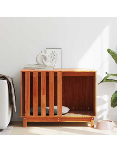 Cuccia per cani Marrone cerato 90 x 60 x 67 cm Pino massello