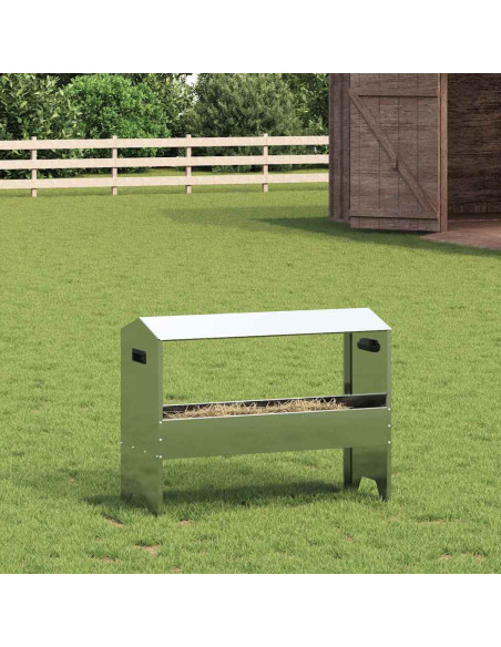 Abbeveratoio per bestiame Argento 79 x 35 x 62 cm