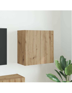 Mobile TV da parete Rovere artigianale 59,5 x 31 x 60 cm