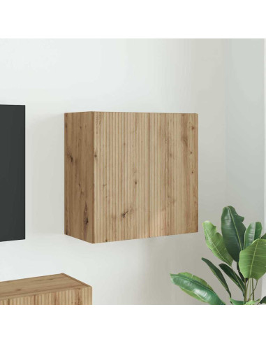 Mobile TV da parete Rovere artigianale 59,5 x 31 x 60 cm