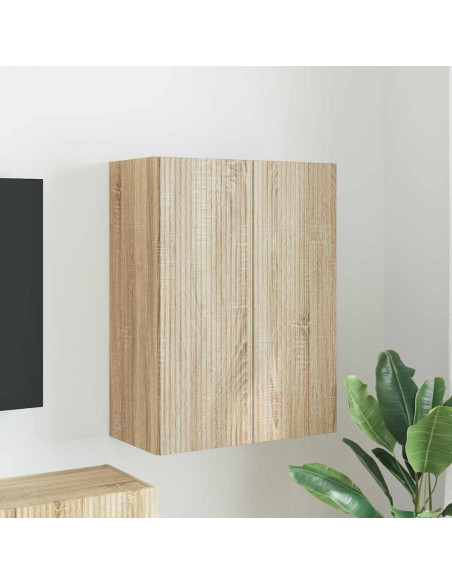 Mobile TV da parete Rovere Sonoma 59,5 x 31 x 80 cm