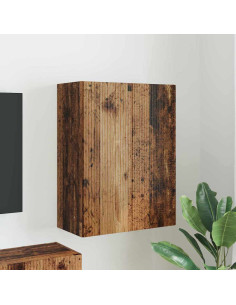 Mobile TV da parete Legno vecchio 59,5 x 31 x 80 cm