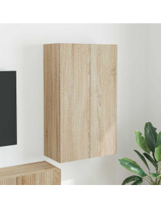 Mobile TV da parete Rovere Sonoma 59,5 x 31 x 100 cm