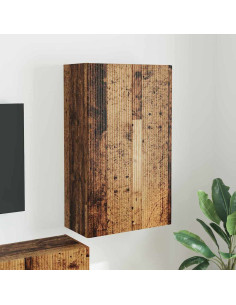 Mobile TV da parete Legno vecchio 59,5 x 31 x 100 cm