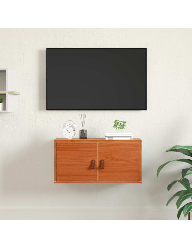 Armadietto a muro Marrone cerato 60 x 30 x 30 cm Pino massello