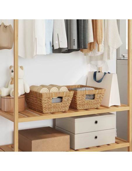 Cesti per Stoccaggio 2 pcs Naturale 38 x 28 x 15 cm