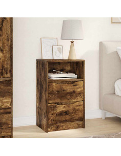 Comodino Rovere fumé 40 x 30 x 467 cm Legno multistrato