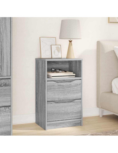 Comodino Grigio Sonoma 40 x 30 x 467 cm Legno multistrato