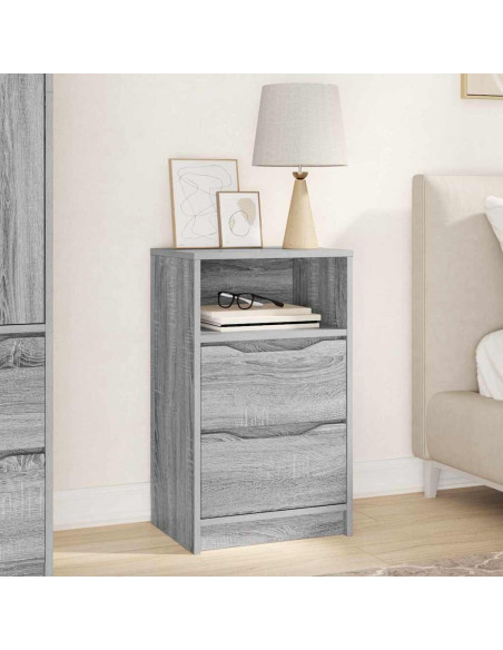 Comodino Grigio Sonoma 40 x 30 x 467 cm Legno multistrato