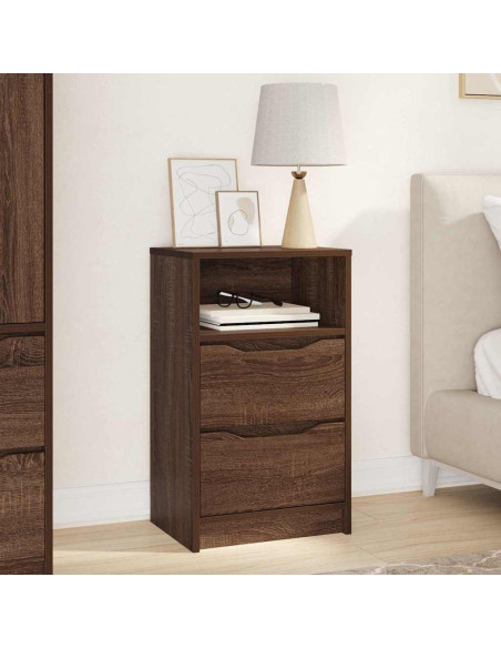 Comodino Rovere Marrone 40 x 30 x 467 cm Legno multistrato