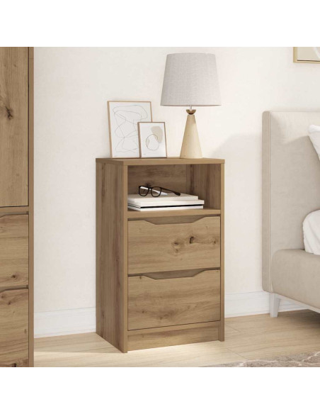 Comodino Rovere artigianale 40 x 30 x 467 cm Legno multistrato